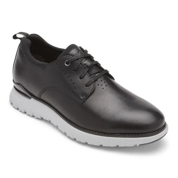 Rockport Total Motion Sport Plain Toe Men's Oxford Black - 10 Medium