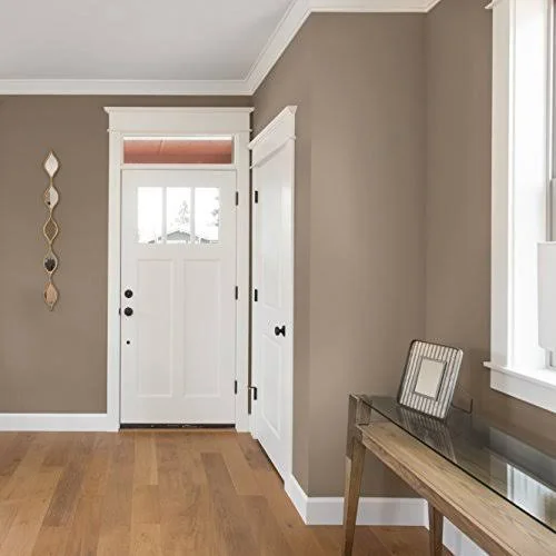 Montage Signature Interior/Exterior Eco-Friendly Paint, Riverstone - Low Sheen, 5 Gallon