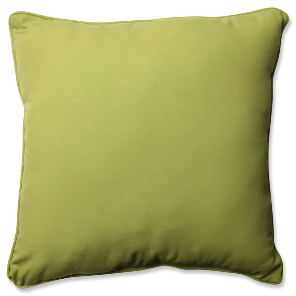 Pillow Perfect Fresco Black Indoor/Outdoor 25 in. Floor Pillow
