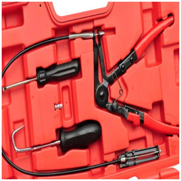 Auto Tool Long Gripper Cable Hose Clamp Plier Remover Set