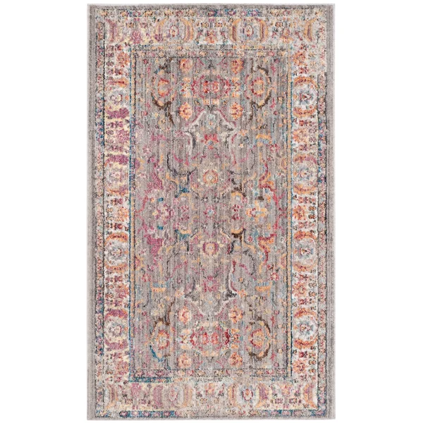 Safavieh 7& x 7& Square Bristol BTL362A Grey, Light Grey Rug