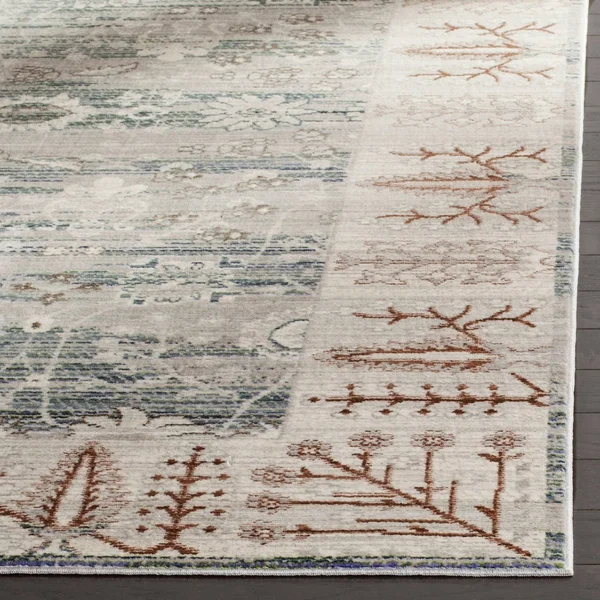 Safavieh Valencia Light & Dark Grey 4& x 6& Rug
