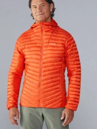 RAB Men's Cirrus Flex Hoody XXL, Firecracker/Firecracker/firecracker