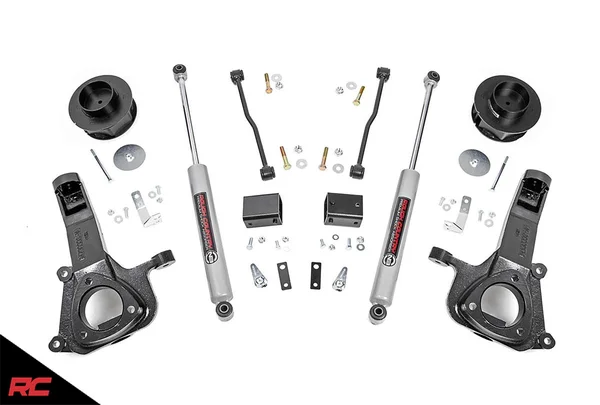 Rough Country 4in Dodge Suspension Lift Kit (09-18 Ram 1500 2WD) 32330