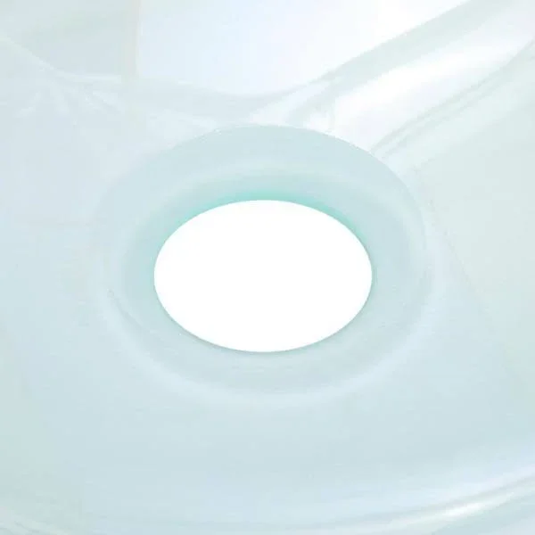 Pegasus G-242 Swirl Glass Vessel Sink, Frosted