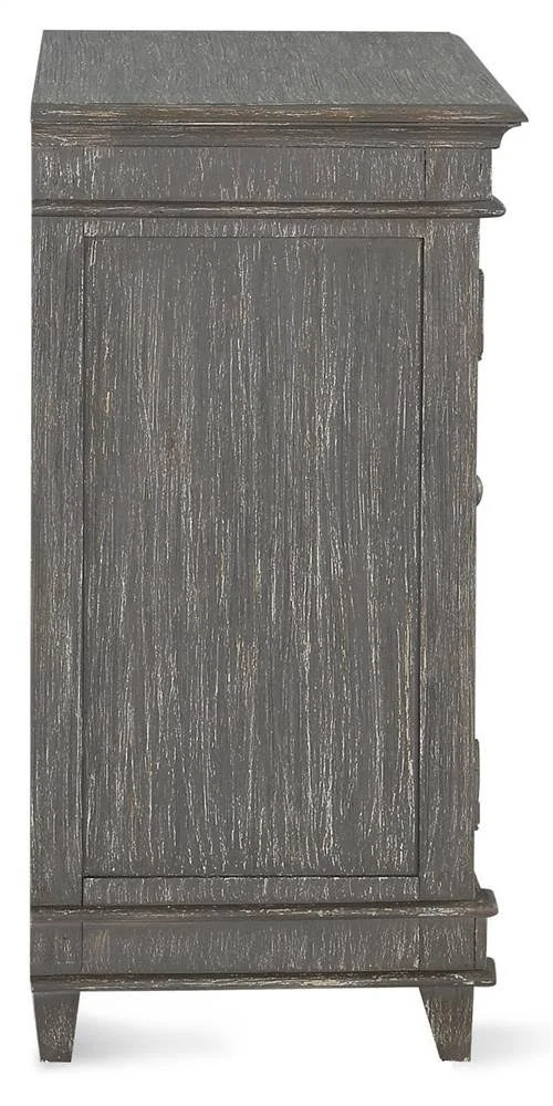 Dorel Living Margaret Accent Cabinet in Antique Gray - DA8273