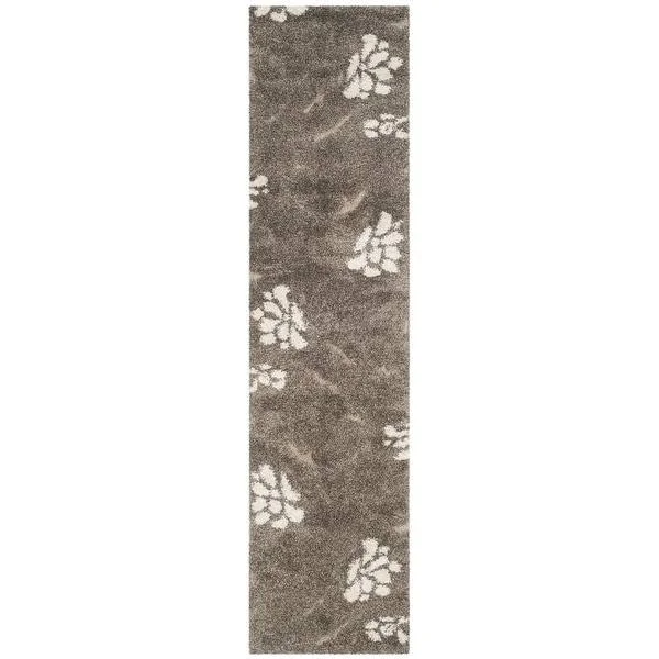 Safavieh Florida Shag Grey & Beige 2&-3x22 x 11& Rug