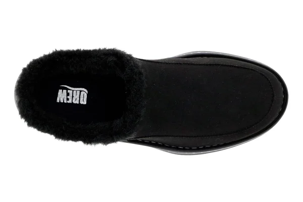 Men's Drew Palmer Clog Black Microsuede 16 M