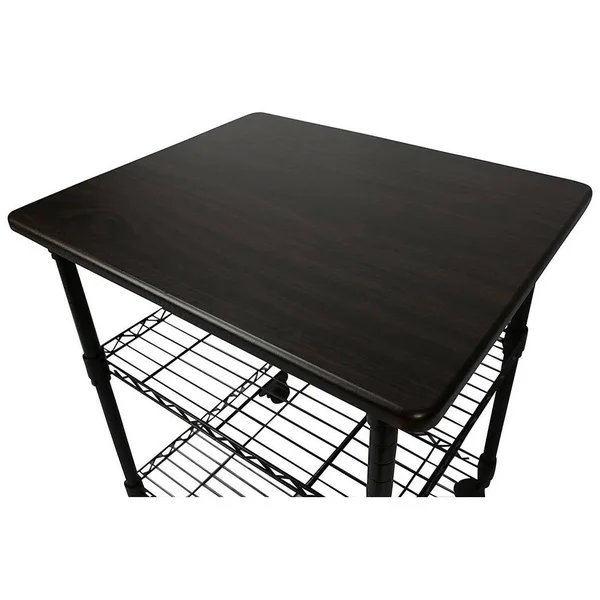 Apollo Hardware 3 Tier Printer Stand, Black