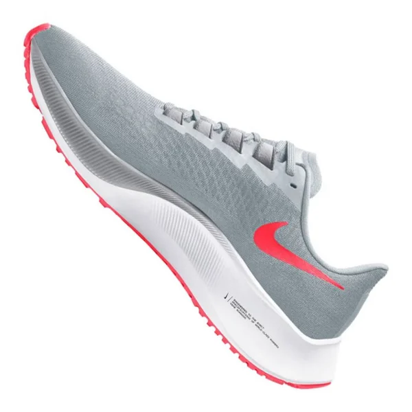 Nike Air Zoom Pegasus 37 Grey Men's Running Shoes - Size: 8.5