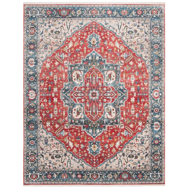 Safavieh Vintage Persian Eligija Vintage Oriental Rug - 9& x 11&7x22 - Charcoal/Blue