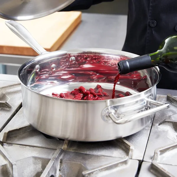 Vollrath Intrigue Stainless Steel Saute Pan, 6 Quart, 47746