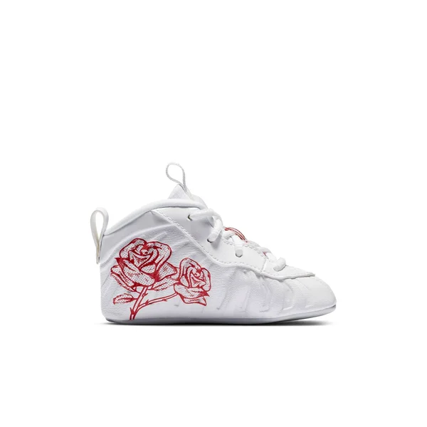 Nike Kids& Infant Lil& Posite One Crib Booties in White Size 1.0