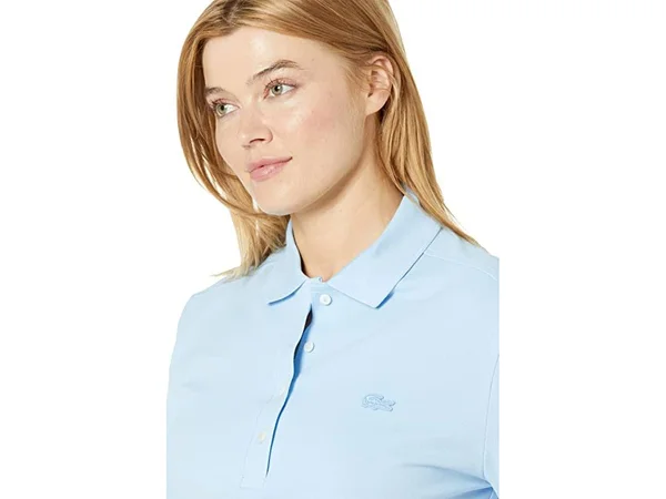 Lacoste Women's Slim Fit Stretch Cotton Piqué Polo - 40