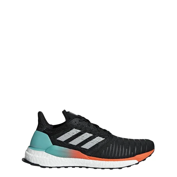 Adidas Solar Boost Black/Teal Men's Running Shoes, Size: 9