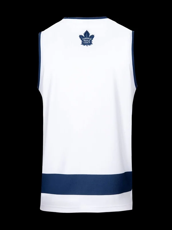 Toronto Maple Leafs Away Hockey Tank S, White, Polyester