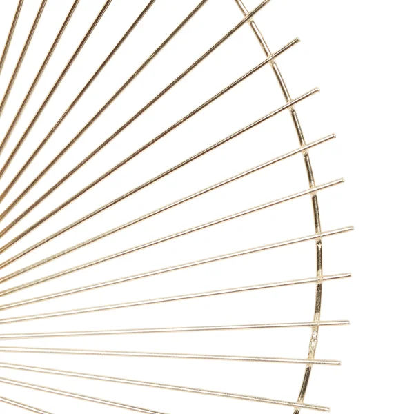 Gold Iron Contemporary Wall Decor (Set of 3) - 23 x 3 x 23 Round, 22.63" x 22.63" x 2.50"
