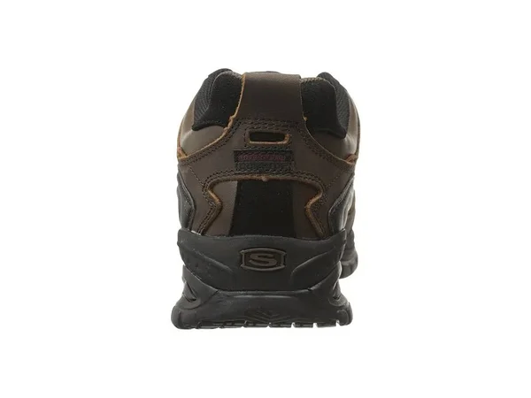 Men's Skechers Work Relaxed Fit Soft Stride Constructor II ST - Size: 7.5, Brown