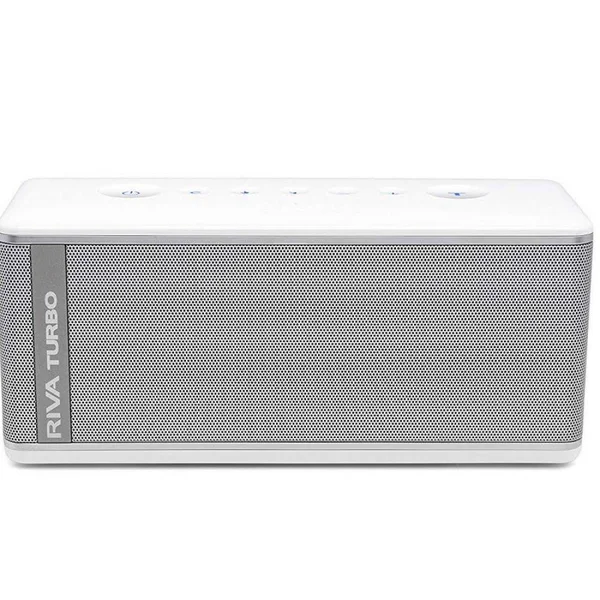 Riva Turbo x Rtx01s Premium Wireless Bluetooth Speaker (White)