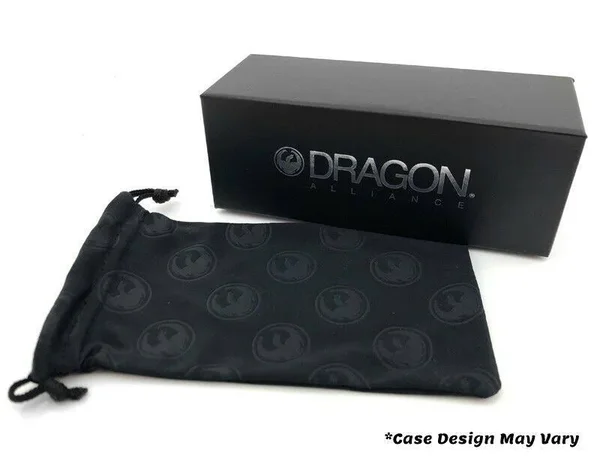 Dragon Dr Meridien LL H2O 008 Matte Black Rectangular Sunglasses