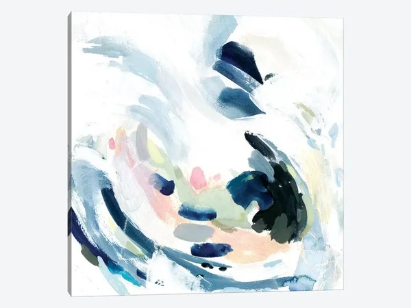 Victoria Borges Paintings Canvas Art Prints - Tailspin II