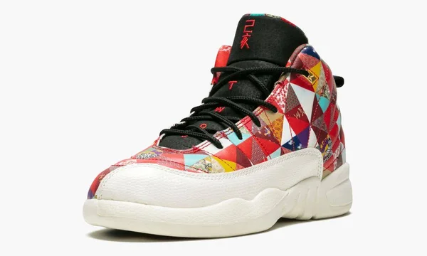 Nike Jordan 12 Retro CNY Little Kids& Shoe - True Red, 3