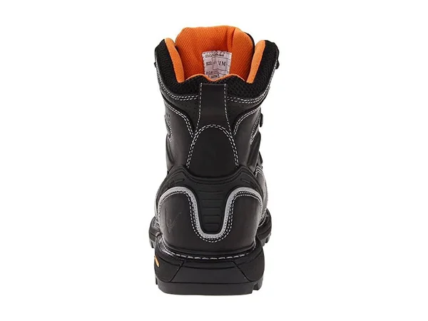 Thorogood Men's 6 inch Lace - to - Toe Composite Toe Work Boots Black, 7D