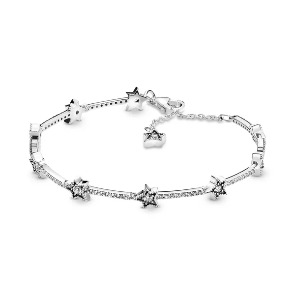 Pandora Celestial Stars 925 Sterling Silver Bracelet