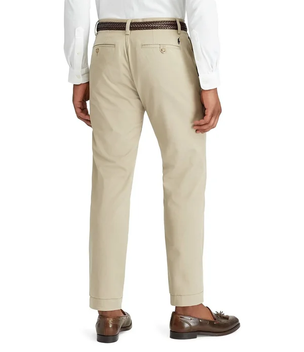 Polo Ralph Lauren Classic-Fit Flat-Front Bedford Chino Pants - 33 32