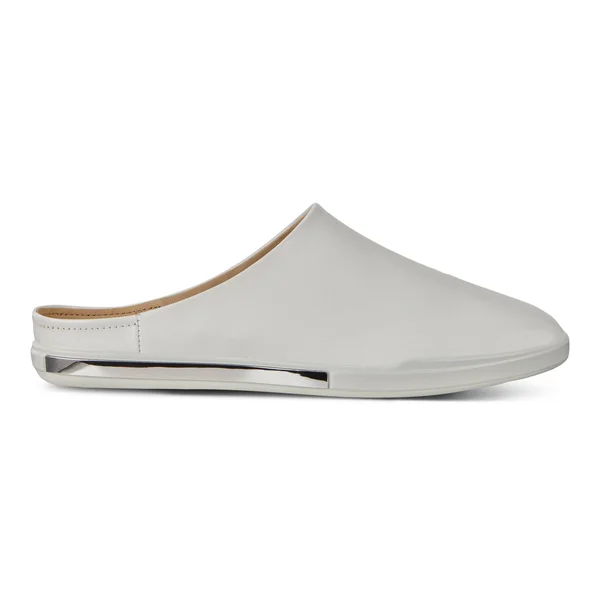 Ecco Flowt LX Slide Sandals, Women's, White, Size: 4.0M