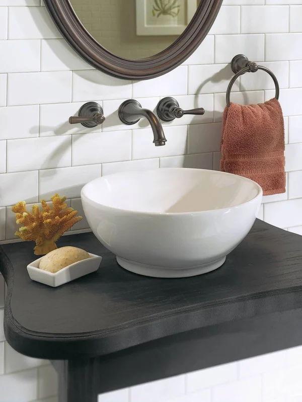 Moen YB5486ORB Kingsley Towel Ring, Oil Rubbed Bronze