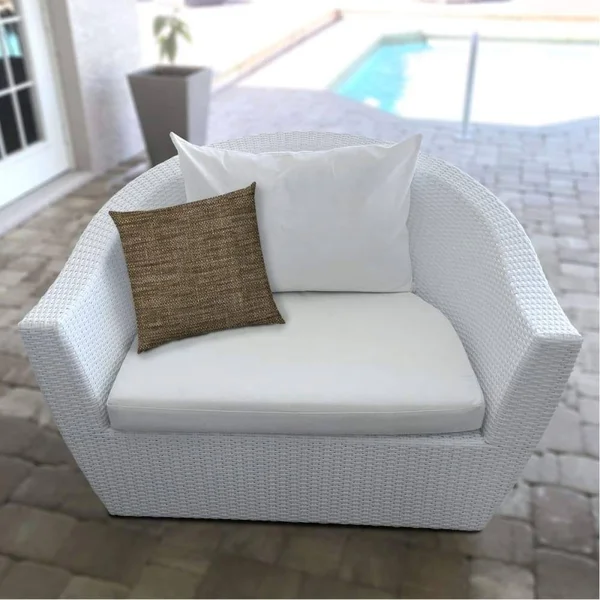 Joita Home Boho Sea Brown Indoor/Outdoor Pillow - Sewn Closure