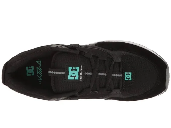 DC Shoes Men's Kalis Lite Shoes Black - Turquoise 13