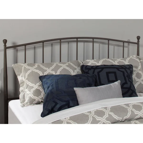 Hillsdale Furniture Warwick Full/Queen Metal Headboard, Gray Bronze