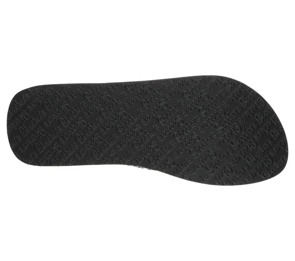 Skechers Women's Vinyasa - Stone Candy Wedges, Black, 5.0