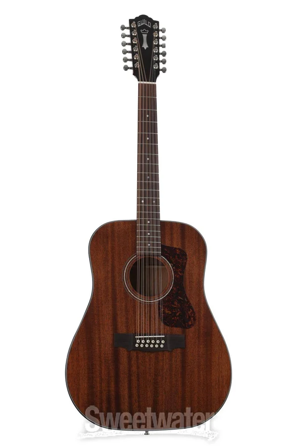Guild D-1212 Natural - Dreadnought 12 String Acoustic Guitar