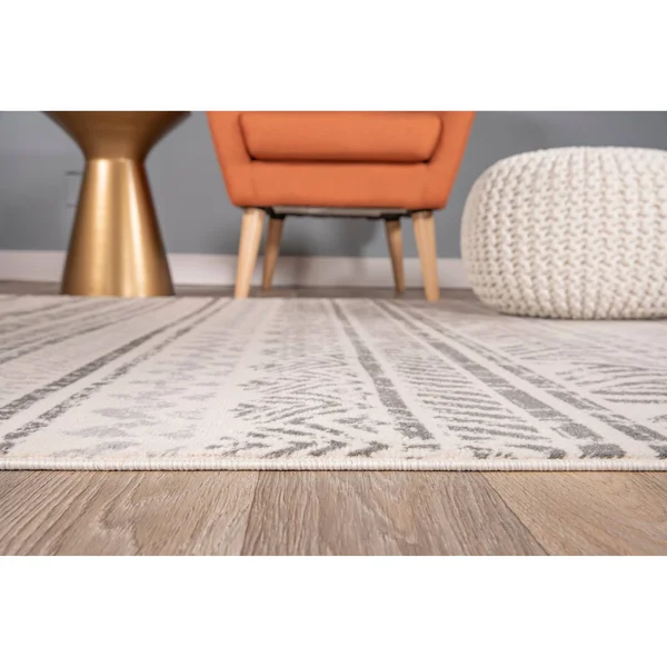 Geometric Bohemian Design Multi 2&x7& Indoor Runner Rug