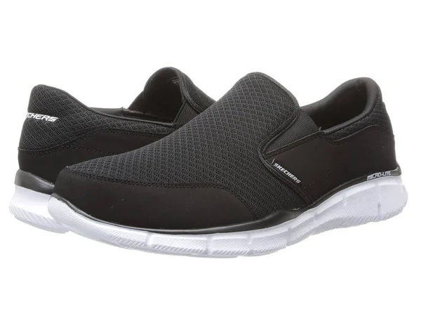 Skechers Sport Men's Equalizer Persistent Slip-On Sneaker - Black/White