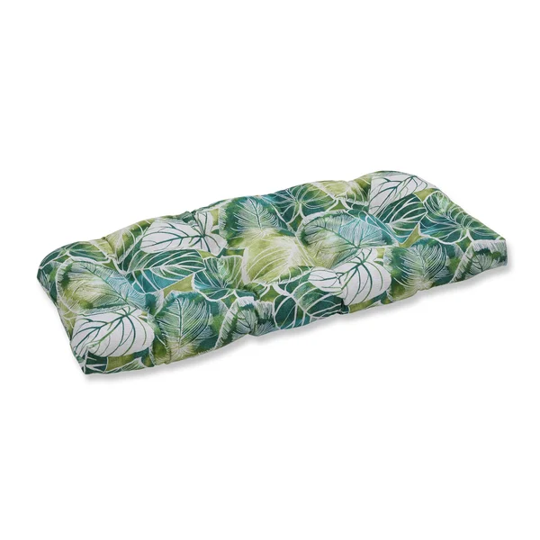 Pillow Perfect Outdoor/ Indoor Key Cove Lagoon Wicker Loveseat Cushion