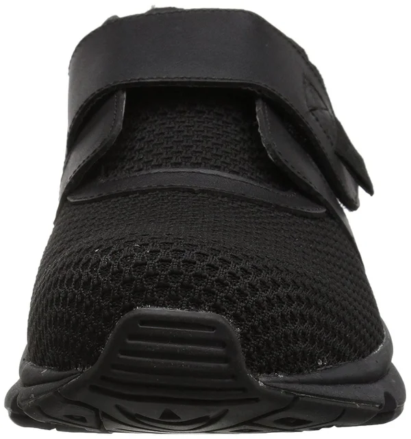 Propet Men's Stability x Strap Sneaker, Black, 7.5 Wide