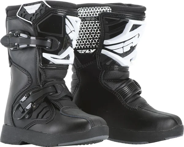 Fly Racing Maverik MX Youth Boots (06, Red/Black)