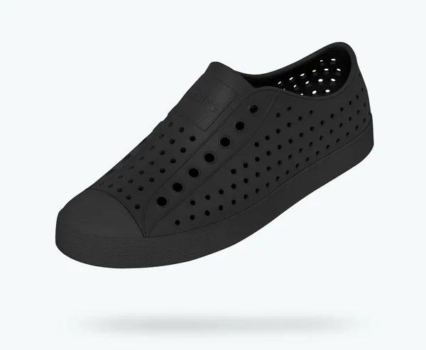 Native Jefferson Shoes Jiffy Black Solid 13M