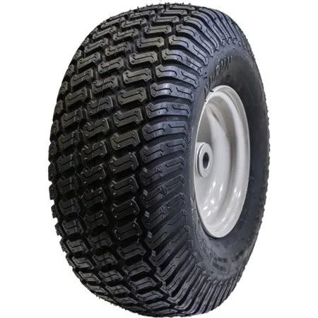 Hi-Run Lawn and Garden 18x6.50-8 4PR SU05 ASSEMBLY - GRAYISH White
