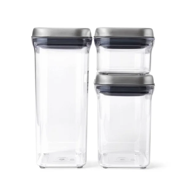 OXO 3PC Steel Pop Container Set