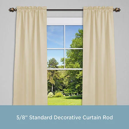 Kenney Parker Window Curtain Rod 48 to 86-inch Oil Rubbed Bronze