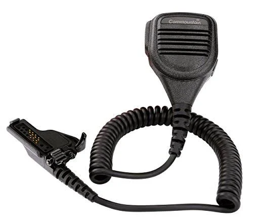 Commountain Speaker Mic with Kevlar Reinforced Cable for Motorola Radio XTS1500 XTS2500 XTS3000 XTS5000 XTS 1500 2500 3000 3500
