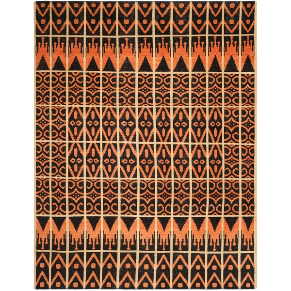 Safavieh Kenya KNY609A Orange, Black 6' x 9' Area Rug