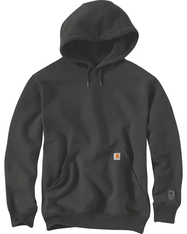 Carhartt Men's Rain Defender Paxton Heavyweight Hooded Sweatshirt - Peat, Large