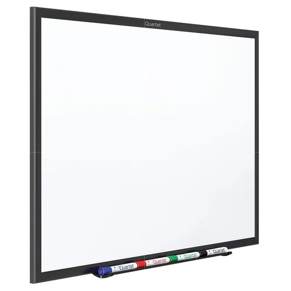 Quartet SM534B Classic Magnetic Dry Erase Whiteboard - 48 x 36 in. - Black Aluminum Frame