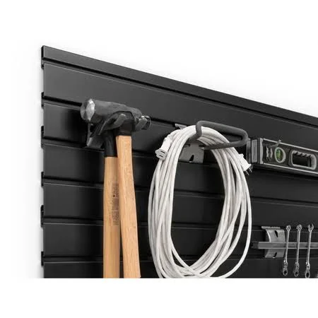 NewAge Products 55216 Pro Series 84x22 Workbench with Bamboo Top, Black